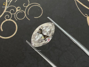 You tube Video Of Old Mine Moval Cut Loose Moissanite Stone