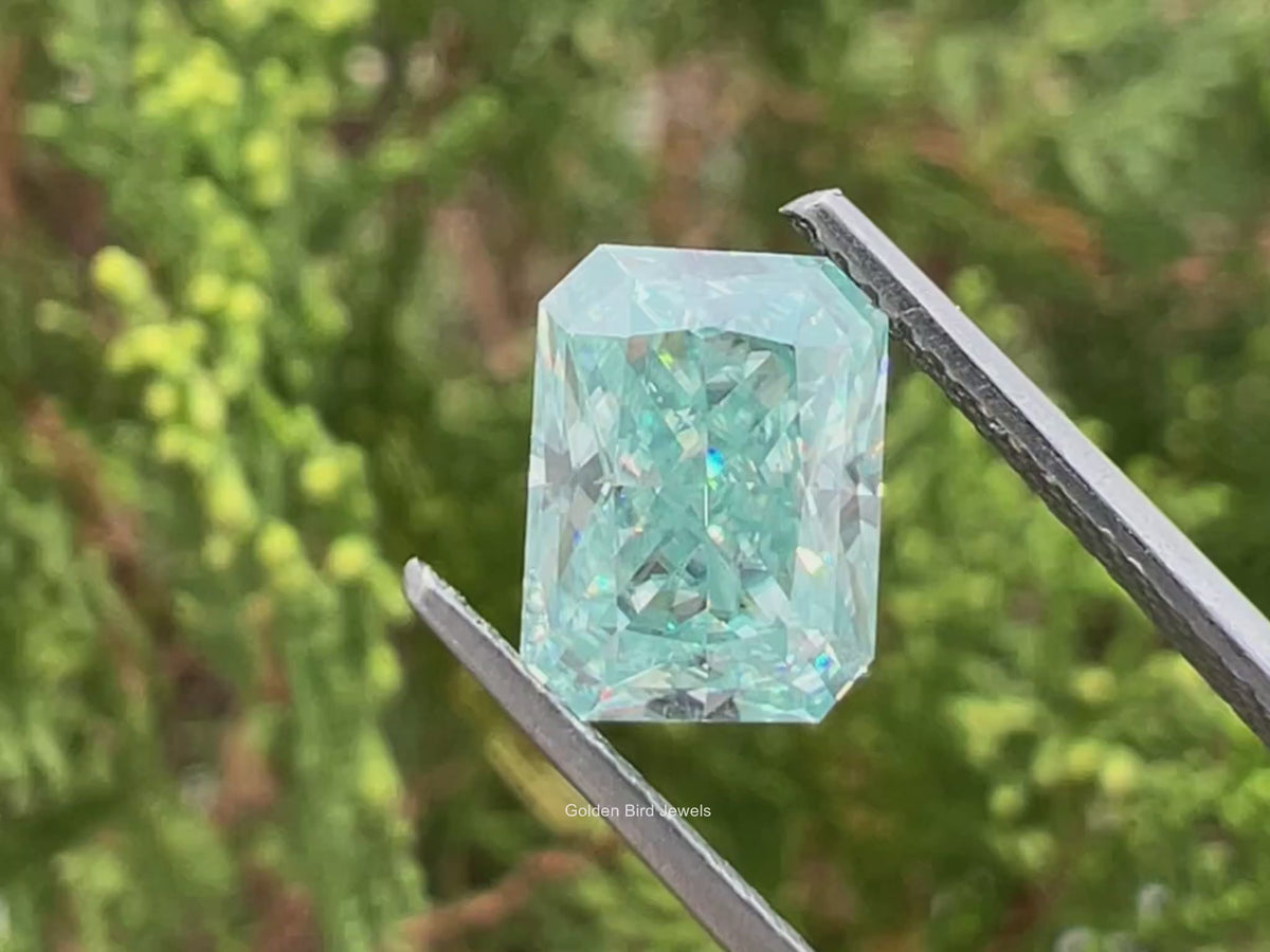 Radiant Cut Loose Moissanite