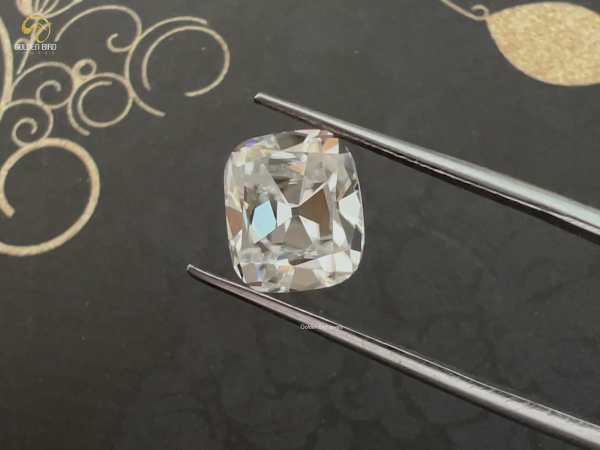 Loose Moissanite Old Cut Cushion
