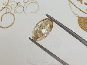 Old Mine Oval Cut Loose Moissanite Stone