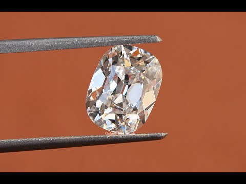 YouTube Video Of Old Mine Cushion Cut Lab Grown Diamond