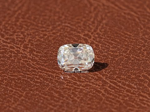 Old Mine Cut Cushion Moissanite Loose Stone