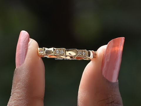 Round Cut Lab Diamond Full Eternity Band