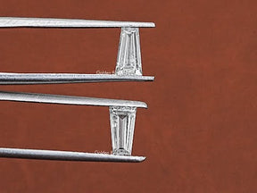Youtube Video of  Baguette Cut Loose Lab Diamond Pair