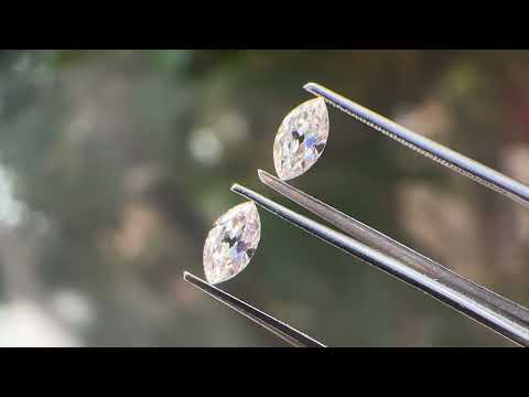 YouTube Video Of Old Mine Marquise Cut Loose Moissanite