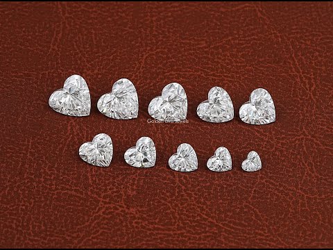 You Tube Videao of Heart Shaped Loose Lab Diamond