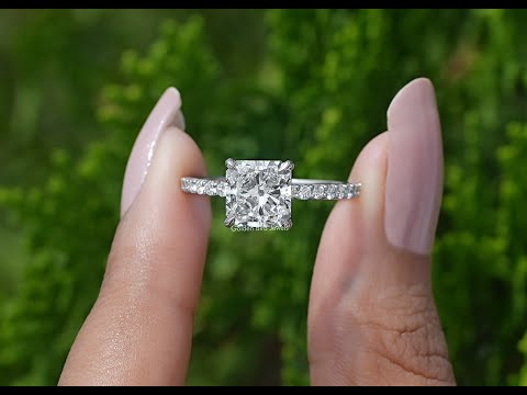YouTube Video Of Radiant Cut Diamond Engagement Ring