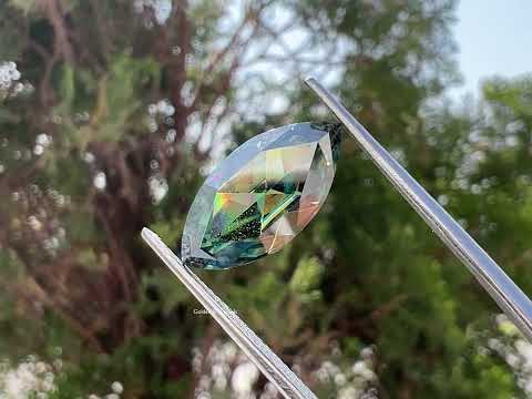You tube Video Of Rose Cut Marquise Loose Moissanite Stone 