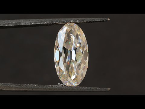 [YouTube Video Of Old Mine Cut Loose Moissanite]-[Golden Bird Jewels]