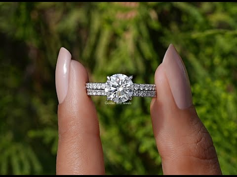 YouTube Video Of Round Cut Diamond Wedding Ring 