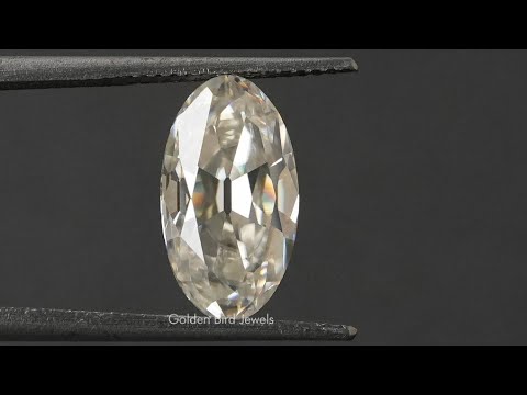 [YouTube Video Of Old Mine Moval Loose Moissanite]-[Golden Bird Jewels]