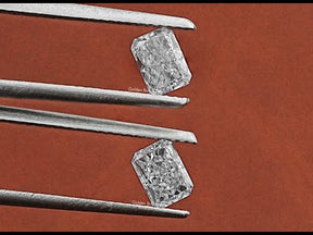 You tube Video of Radiant Cut Loose Diamond Matching Pair