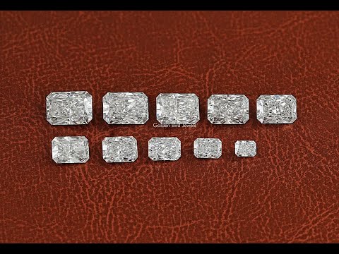 You Tube Videao of Loose Lab Grown Radiant Cut Diamond