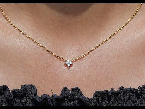 Youtube Video of Round Cut Lab Grown Diamond Pendant