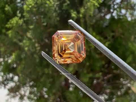 You tube Video Of Asscher Cut Loose Moissanite 