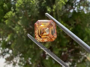 You tube Video Of Asscher Cut Loose Moissanite 