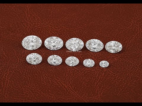You Tube Videao Of Oval Cut Lab Grown Loose Diamond