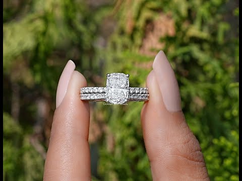 YouTube Video Of  Cushion Cut Lab Grown Diamond Ring