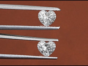 YouTube Video Of Heart Shaped Diamond Matching Pair