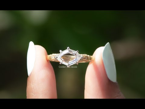 YouTube Video Of Step Cut Marquise Moissanite Ring