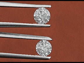 You tube Video of Old European Round Diamond Matching Pair