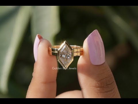 [YouTube Video Of Dutch Marquise Cut Moissanite Ring]-[Golden Bird Jewels]