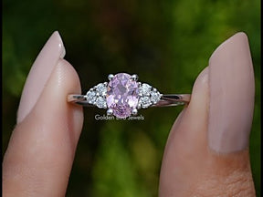 YouTube Video Of Oval Cut Gemstone Engagement Ring