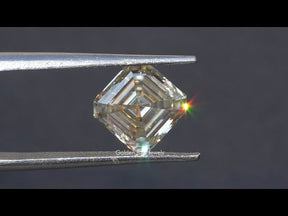 YouTube Video Of Asscher Cut Loose Moissanite