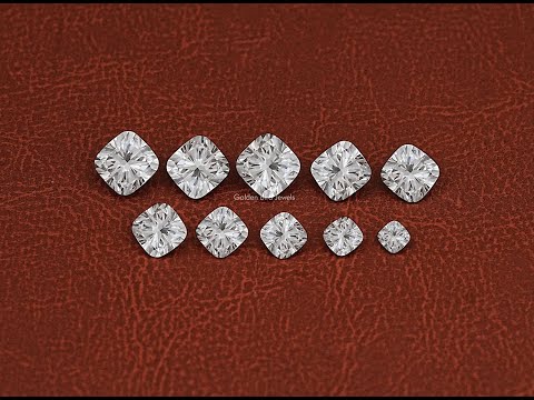 Youtube Videao of Cushion Cut Loose Lab Grown Diamond