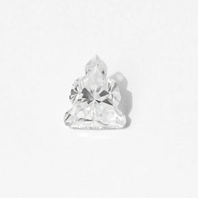 Front View Of Buddha Antique Moissanite Loose Stone In White