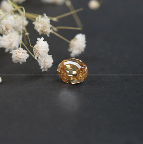 [Oval Cut Loose Moissanite Stone]-[Golden Bird Jewels]