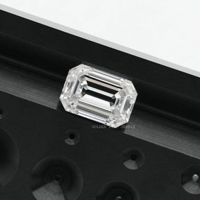 [Moissanite Old Mine Emerald Cut Loose Stone]-[Golden Bird Jewels]