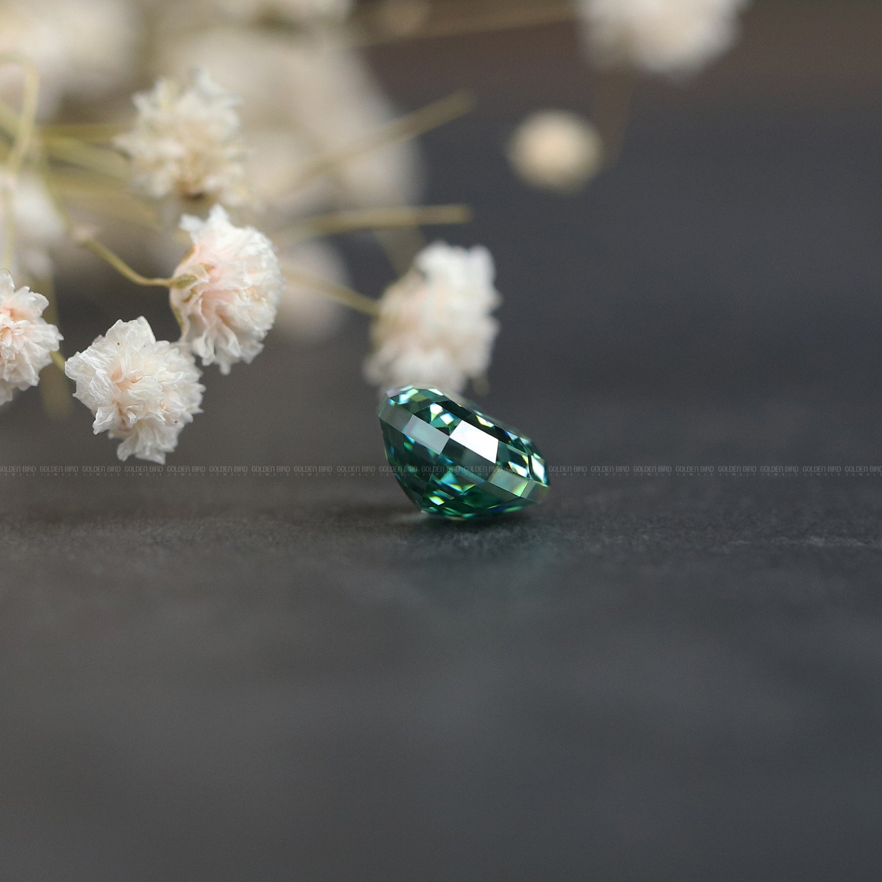 [Moissanite Oval Cut Loose Stone]-[Golden Bird Jewels]