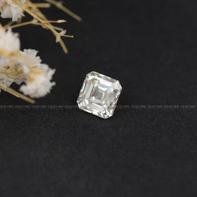 2.16 CT Old Mine Cut Asscher Moissanite Loose For Jewelry