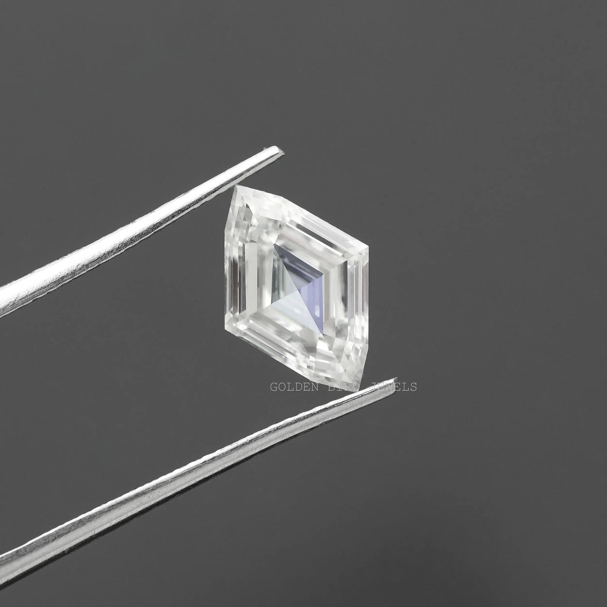 Front View Of Antique Marquise Cut Loose Stone In White