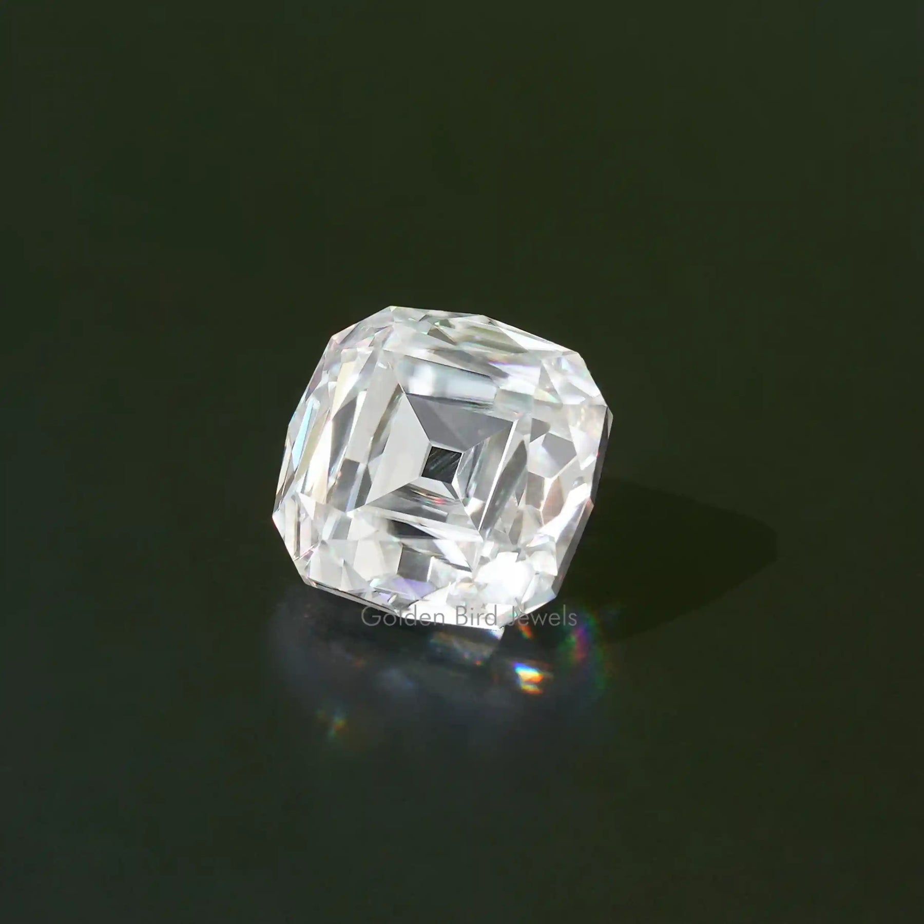 Antique Mazarin Cut Moissanite