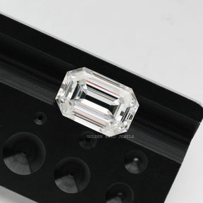 [Moissanite Emerald Cut Loose Stone]-[Golden Bird Jewels]