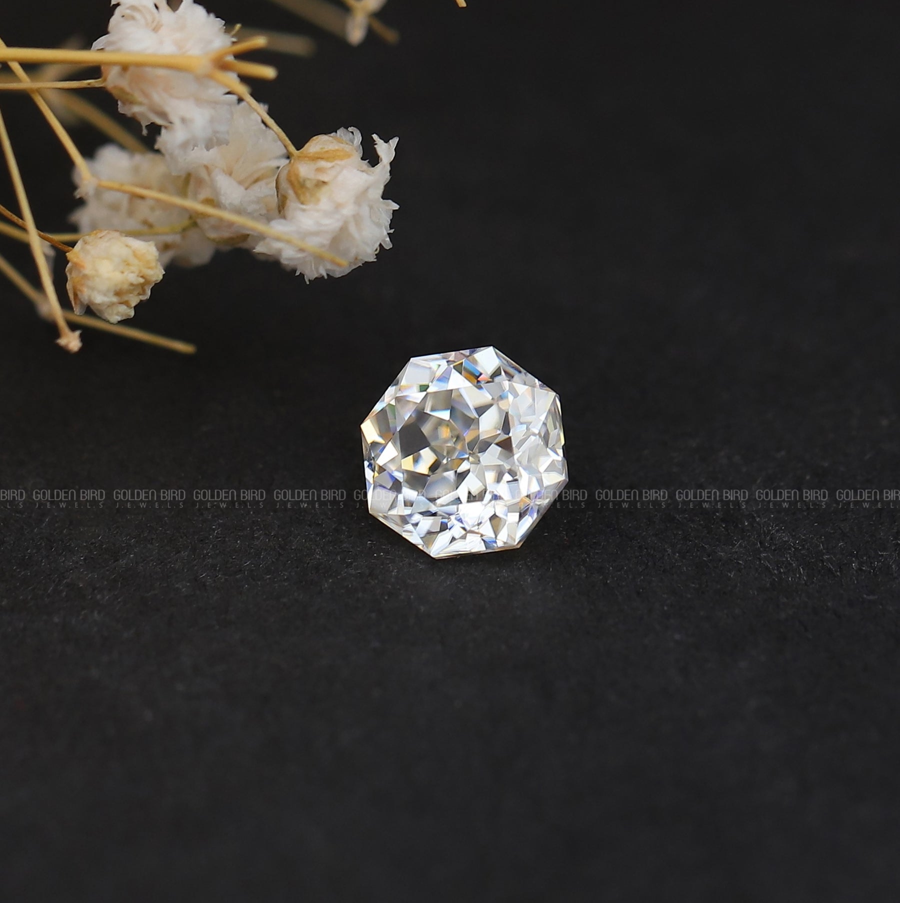 [Octagon Cut Loose Stone]-[Golden Bird Jewels]