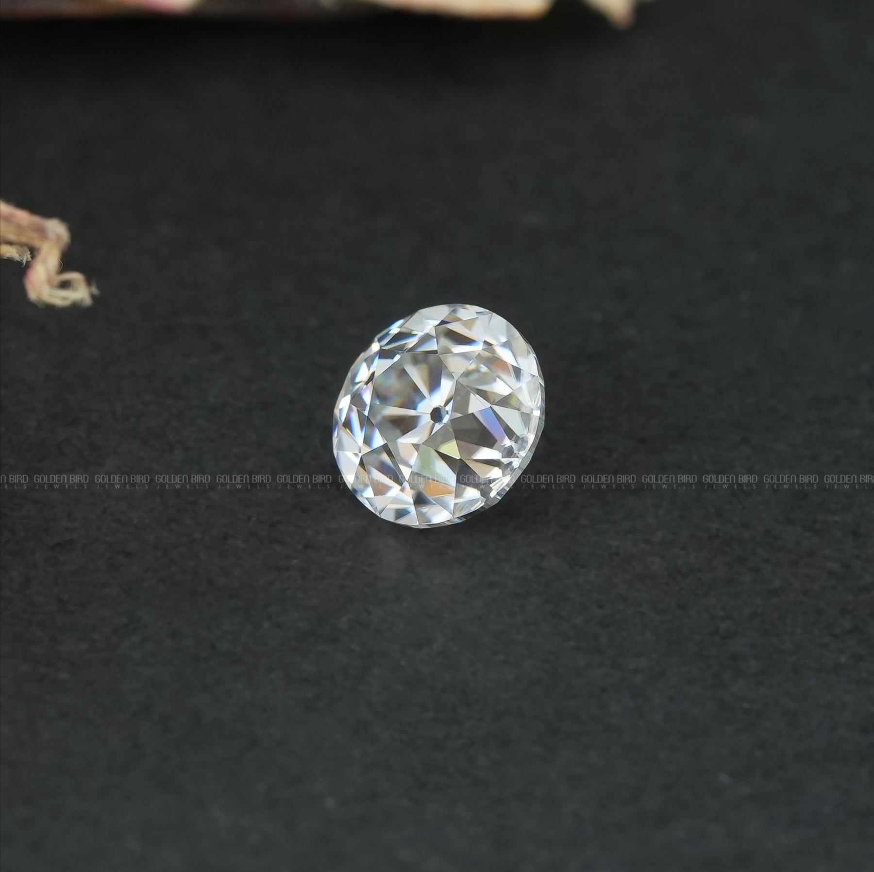 [Moissanite Round Cut Loose Stone]-[Golden Bird Jewels]