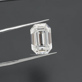 [Emerald Cut Loose Moissanite Stone]-[Golden Bird Jewels]