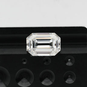 [Old Mine Emerald Cut Loose Moissanite Stone]-[Golden Bird Jewels]