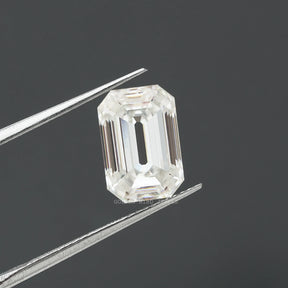 [Old Mine Emerald Cut Loose Moissanite]-[Golden Bird Jewels]