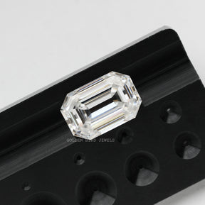 [Old Mine Emerald Cut Loose Moissanite]-[Golden Bird Jewels]