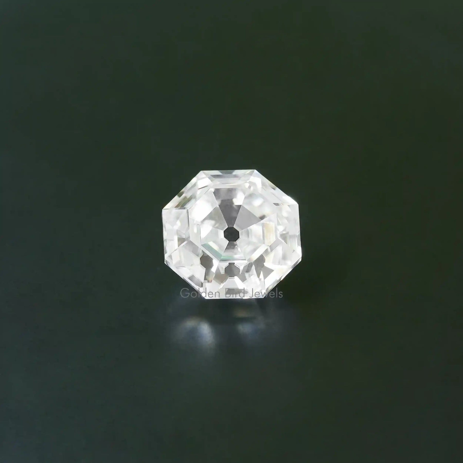 Antique Cut Loose Moissanite Gem-stone