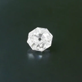 Side View Of Old Single Cut Moissanite Diamond