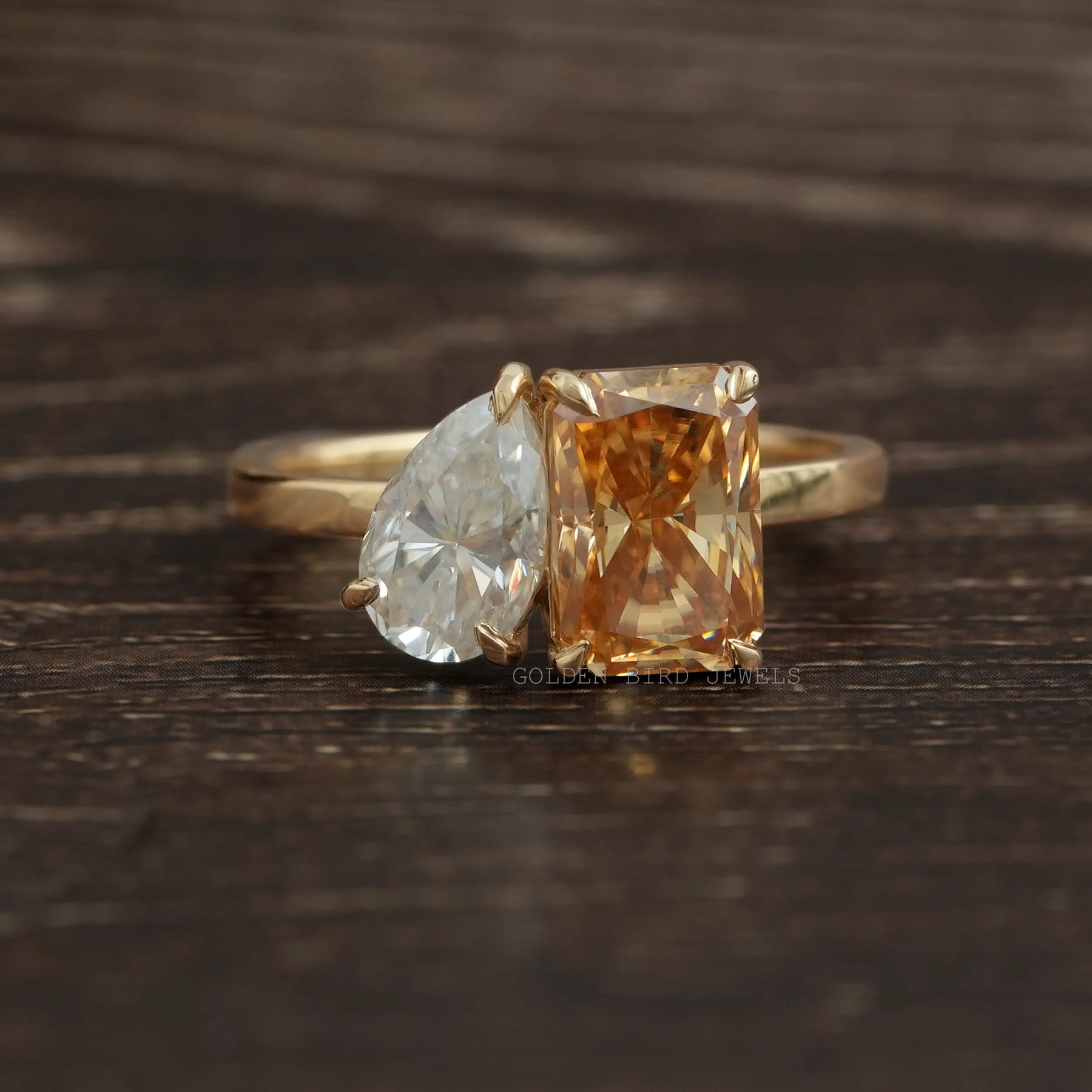 Colored 2025 moissanite rings