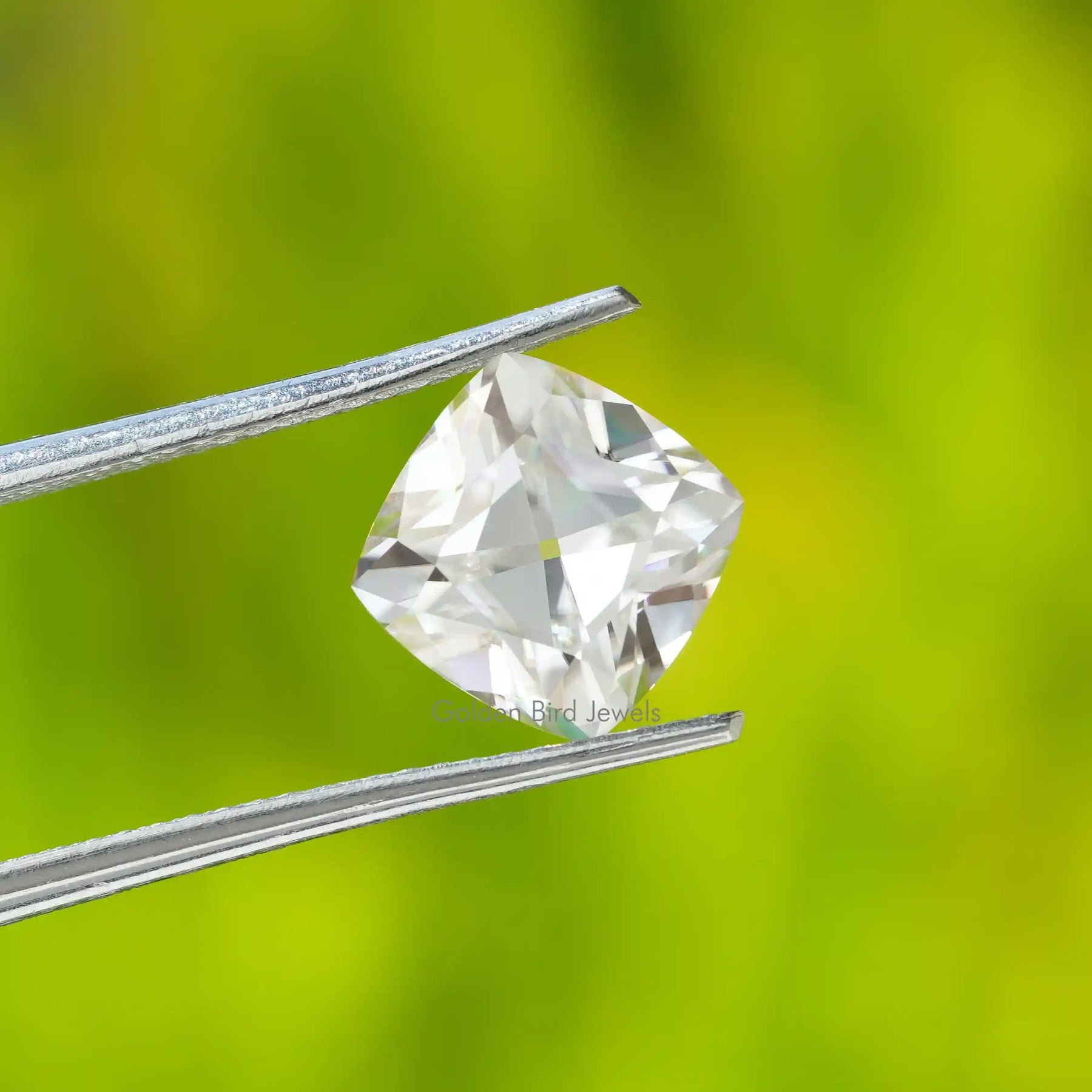In Tweezer Old Peruzzi Cut Loose Moissanite Diamond