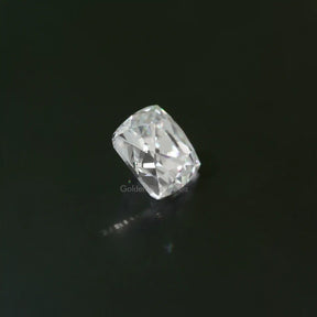 Side View Of Antique Peruzzi Cut Moissanite Loose Diamond