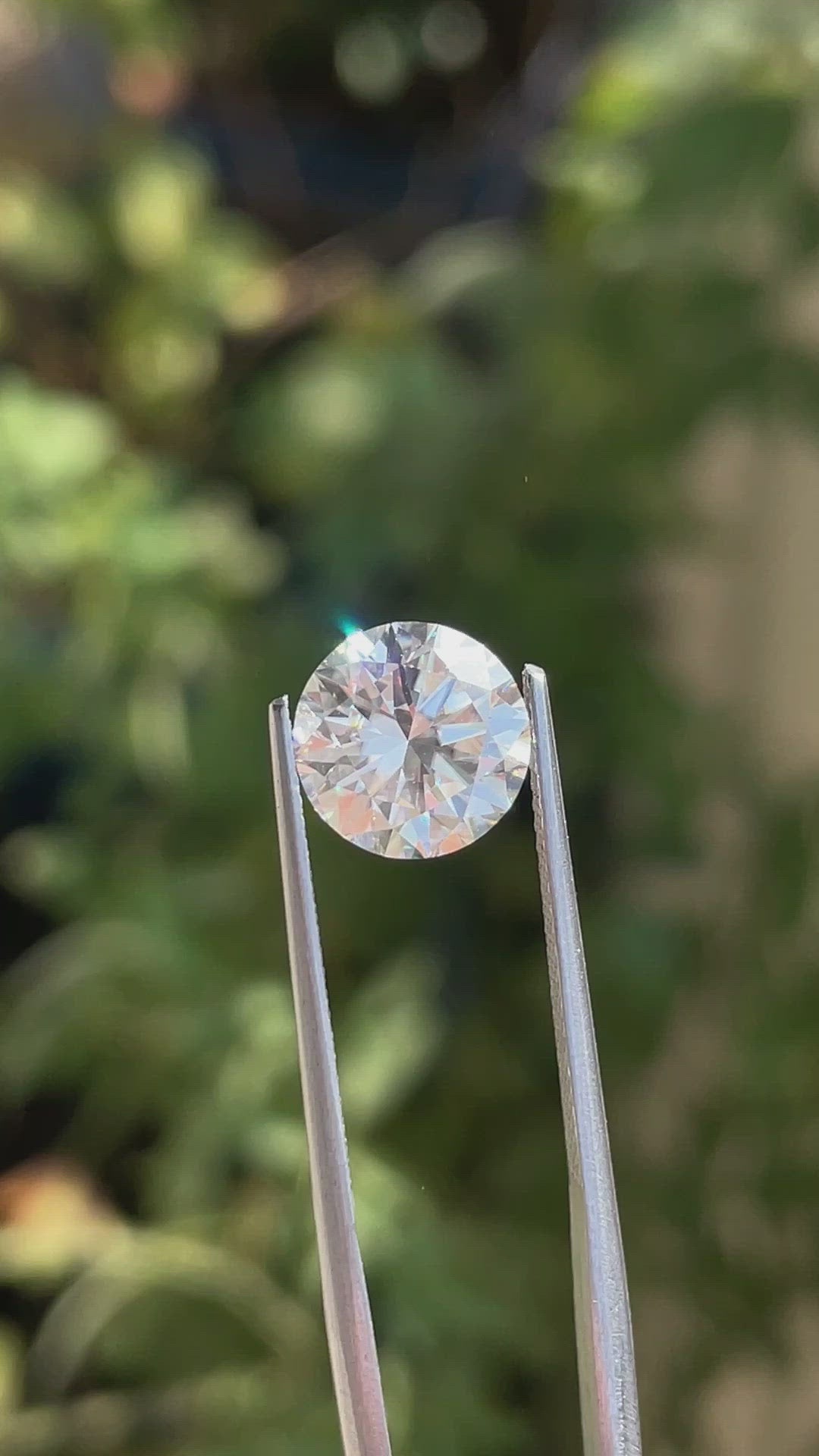 2.23 To 2.65 Ct Heart & Arrow Cut Round Loose Moissanite