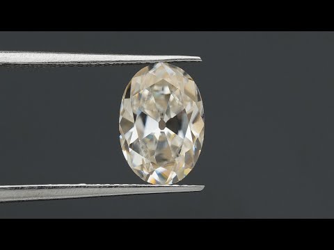 Youtube Video Of Old Mine Oval Cut Loose Moissanite Stone